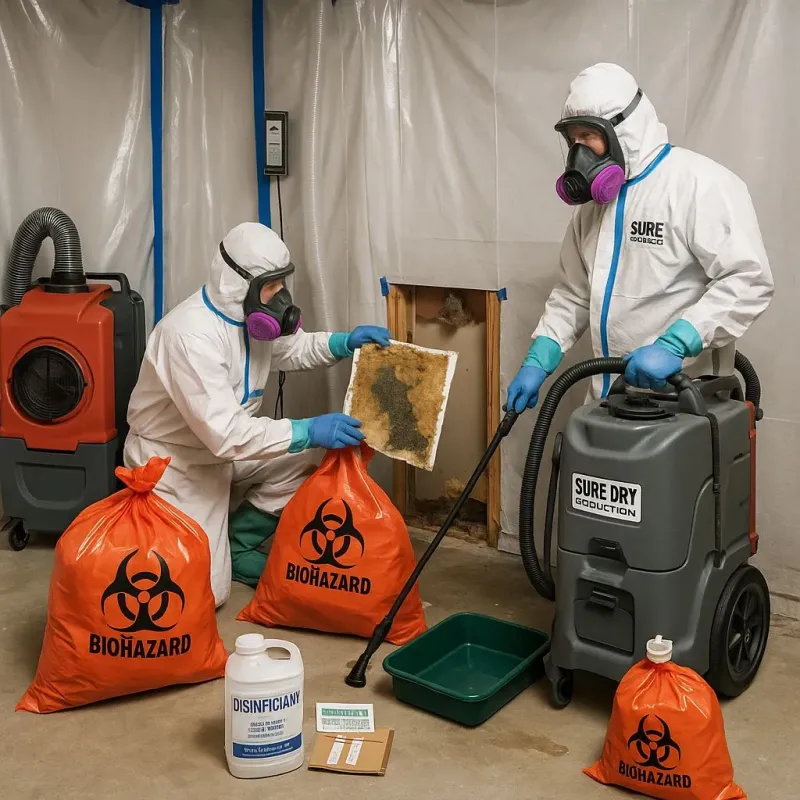 Contaminated Water Handling Protocols process in Bloomsburg, PA