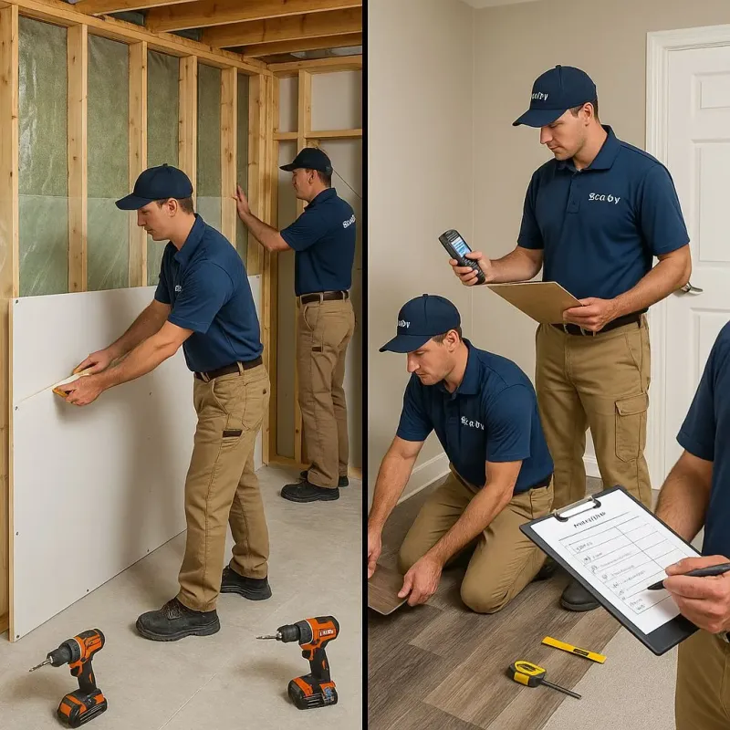 Repairs and Reconstruction process in Bloomsburg, PA